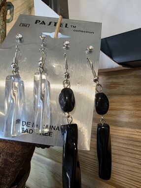 Acrylic Duo Earrings